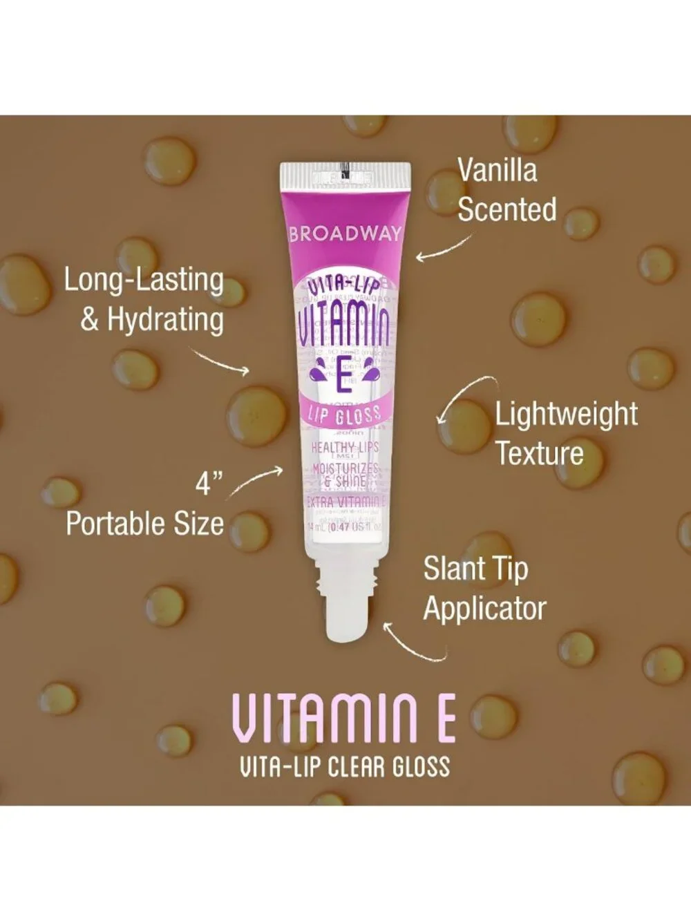 Ultra-Hydrating Lip Gloss Set - 48 Pack, Vitamin E & Multi-Vitamin Oils